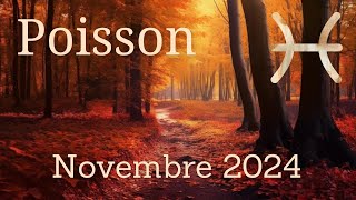 ♓POISSON NOVEMBRE 2024  Tout vous réussit [upl. by Renaxela156]