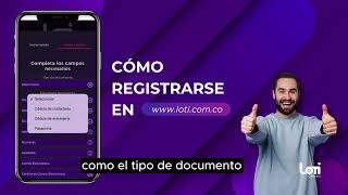 Cómo registrarse en Loti 🧐 [upl. by Reine]