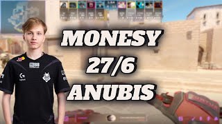 CS2 POV  m0NESY 276  Faceit Ranked ANUBIS [upl. by Ahsenyl]