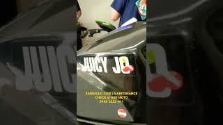 KAWASAKI Z400 MAINTENANCE CHECK  CASH PRICE 279K  60K Z400  FPC [upl. by Atteynad]