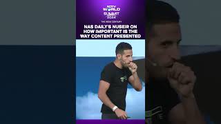 Nas Daily Israel  NAS Dailys Nuseir On How Important Is The Way Content Is Presented [upl. by Rekab416]