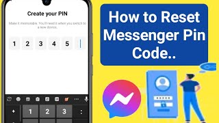 How To Reset Messenger PIN Code [upl. by Landan]