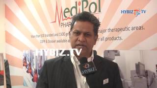 Yogesh Gupta Medipol Pharmaceutical  IPHEX 2017 Exhibition Hyderabad  hybiz [upl. by Drofxer518]