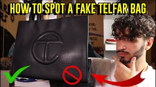 HOW TO SPOT A FAKE TELFAR BAG  REALLY SIMPLE [upl. by Ennahteb]