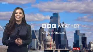 Katerina Christodoulou  BBC London Weather 1617amp18Sep2024 [upl. by Jacinto]