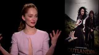 Lotte Verbeek on Outlander and Geillis Duncan [upl. by Aneehta]