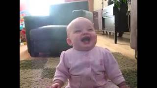 Babies laughing at dog eating popcorn compilation remix [upl. by Ahsinej484]