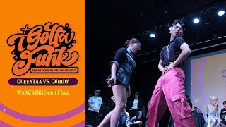 Queentaa vs Quiiidy  Semi Final IGottaFunk Waacking [upl. by Nevla]