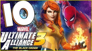 Marvel Ultimate Alliance 3 The Black Order Walkthrough Part 10 Inhumans Attilan coop [upl. by Llyrrad]