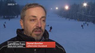 Wintersport unter Flutlicht  Am Hundseck [upl. by Annawit]