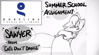 GOBELINS SUMMER SCHOOL Assignment Sawyer Vivziepop [upl. by Attikram665]