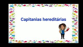 Capitanias hereditárias [upl. by Uaerraj]