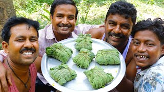 Bengali famous recipe Kumro Patay Singi mach vapa  Bengali healthy fish recipe  village cooking [upl. by Rosamund417]