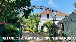 Sri Chithra Art Gallery Trivandrum  places to visit in Trivandrum  Raja ravi Varma paintings [upl. by Neeruam]