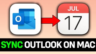 How To Sync Outlook Calendar With Mac Calendar 2024 [upl. by Anerul470]