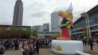 Walk around at frankfurt book fair 2021fbm21・4K [upl. by Bunde68]