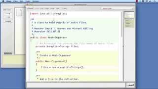 Chapter 4 VN 41 Introduction to the ArrayList library class [upl. by Ecnerewal822]