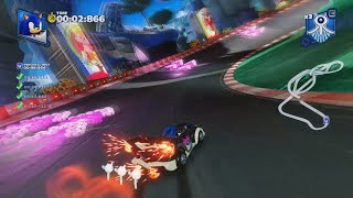 Team Sonic Racing TSR  How to do “Bonus Box Glitch” [upl. by Heilner]