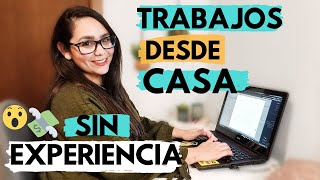 3 IDEAS PARA TRABAJAR DESDE CASA en USA o DESDE TU PAÍS que NO requieren Experiencia [upl. by Bloomer965]