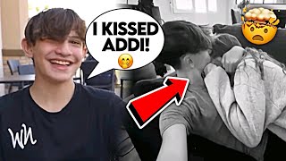 Nidal Wonder Reveals He Kissed Addi on Live 😱♥️ [upl. by Leinaj764]