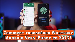 NEW Comment transférer Whatsapp Android Vers iPhone Y compris iPhone 1615 [upl. by Aicat268]