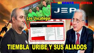 URIBE LOS USCATEGUI Y ALTOS FUCIONARIOS TIEMBLAN CON ESTA CITACION DE LA JEP [upl. by Enaz]