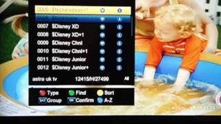 FREESAT v7 UK combo mini [upl. by Oivat]