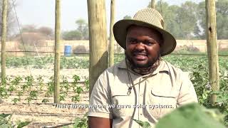 Success Story ClimateSmart Horticulture Demonstration Project in Botswana [upl. by Hosbein]