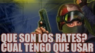 ¿Que son los rates ¿Cuales usar  Guia CounterStrike 16 [upl. by Odoric]