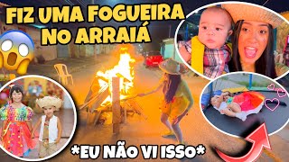 MEU FILHO LEVOU A CRUSH PARA O ARRAIÁ DA FAMÍLIA  😱 FESTA NO CESARÃO [upl. by Boccaj]