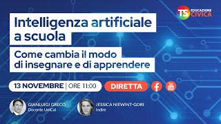 Intelligenza artificiale a scuola come cambia il modo di insegnare e di apprendere [upl. by Asilak370]