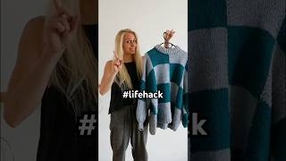 🧶KleiderbügelHack für selbstgestricktes stricken [upl. by Ahsercel58]