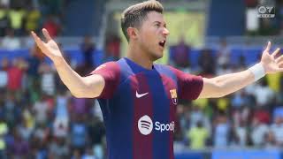 Gameplay FC 24  Deportivo Alavés vs Barcelona  La Liga Santander  20232024 [upl. by Waylin]