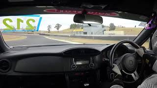 GT86  14914 New PB  Sydney Motorsport Park GP  NSW Supersprint Rd7 [upl. by Ydnat]