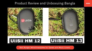 UiiSii HM12 amp HM13 ReviewUnboxing  Bangla [upl. by Ennoirb]