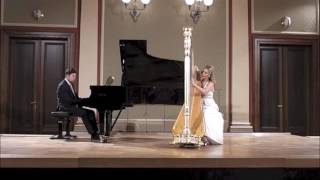 HARP amp PIANO  Jana Boušková and Lukáš Klánský  FA Boieldieu Concerto Imov [upl. by Ardie]