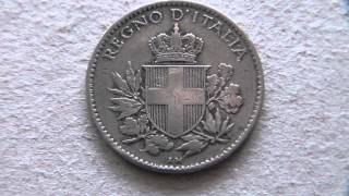 MONETA DA 20 CENTESIMI DEL 1918 REGNO D ITALIA [upl. by Ahsika]