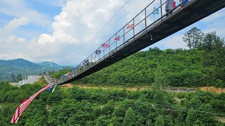 Gatlinburg SkyLift Park and SkyBridge Tour June 2024 [upl. by Dich668]