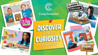 Discover Where Curiosity Can Lead with Camp Invention 2025 [upl. by Napas]