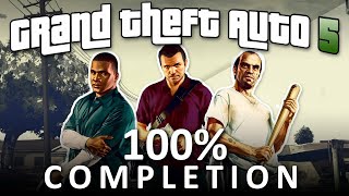 GTA V 100 Completion  Full Game Walkthrough 4K 60fps [upl. by Jayne]