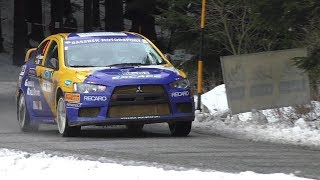 33 Internationale Jännerrallye 2018  SS 6 St Oswald bei Freistadt  Scharfe Kurven 050118 2 [upl. by Lewie]