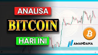 ANALISA BITCOIN HARI INI POTENSI MENGEJAR AREA DEMAND DAILY TERDEKAT 23 Juli 2024 [upl. by Nattie]