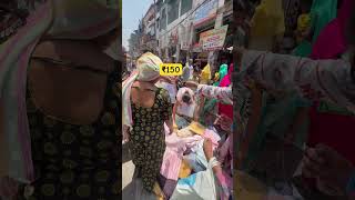 Sadar Bazar clothes market Delhi  ladies clothes market videos shortsvideo [upl. by Eijneb]