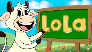 Aprende Con la Vaca Lola  Canciones infantiles  La Vaca Lola [upl. by Letnuhs]