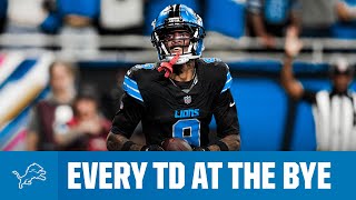 Every Detroit Lions touchdown at the Bye [upl. by Ettennig]