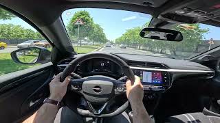 2024 Opel Corsae 100kW GS POV Test Drive [upl. by Ytsirt]