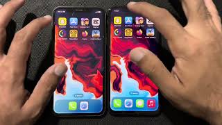 IPHONE XS MAX VS IPHONE 11 PRO MAX IOS 1721 SPEED TEST [upl. by Henson381]