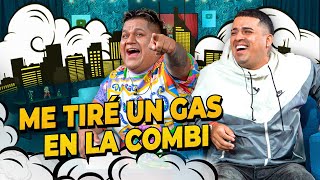 ME TIRÉ UN GAS EN LA COMBI  Noches de Comedia con Jefferson ft Frejolito Jr [upl. by Burwell136]