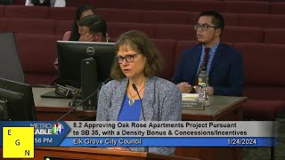 Financial terms of Oak Rose lawsuit should be fully disclosed Elk Grove City Council told [upl. by Etnahsa]