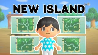 Starting a Brand New Island  ACNH  Animal Crossing New Horizons [upl. by Ahsiuqal651]